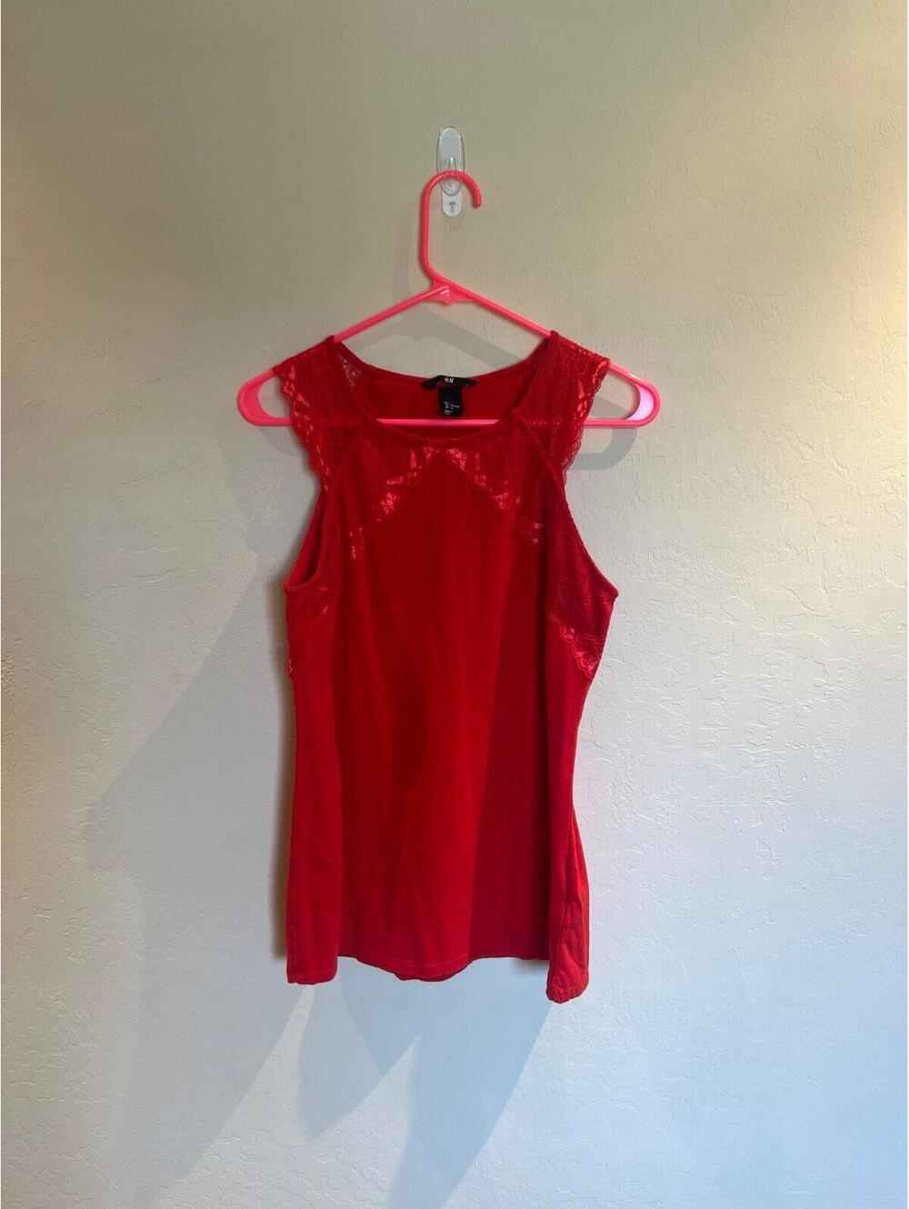 Lace tank top